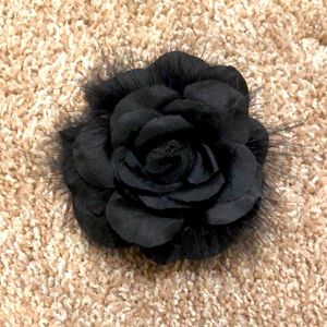 Banana Republic Silk Flower Brooch